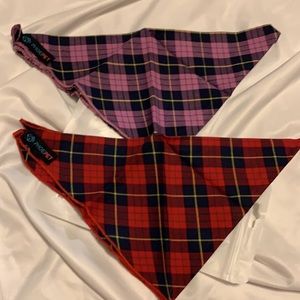 2 NWT Triangle Dog Bandanas Size Large
